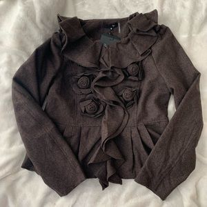 Anthro Ryu NWT wool blazer